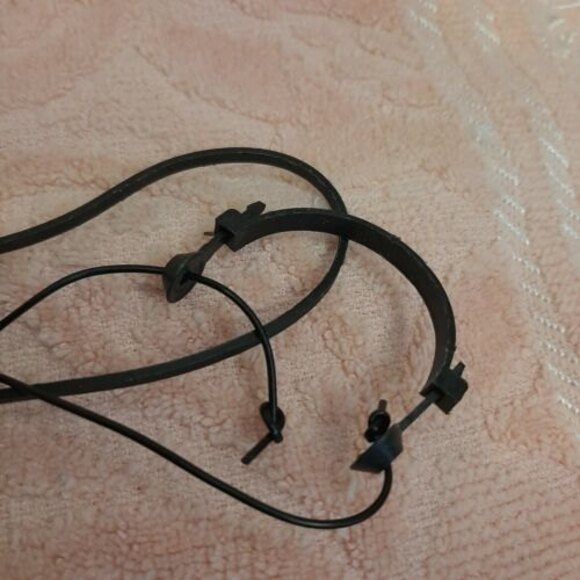 Vtg 1980s Mattel Barbie Walkman Portable Cassette Player  Headphones Black - Picture 4 of 6